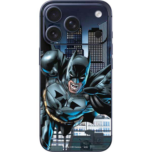 DC Comics Batman Dark Knight Comic Art Action Pose iPhone 17 Pro Skin